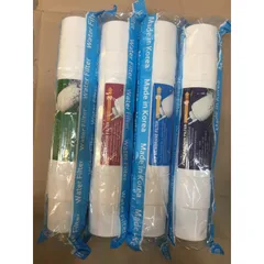 Bộ 4 Lõi Lọc Nước Hàn Quốc 2 Đầu - Lõi Sediment, Pre-Carbon, U/F Membrane, Post Carbon Cho Máy Nóng Lạnh, Lọc Sang Trọng Từ Korea