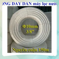 Cuộn Ống Dây Dẫn Nước RO/Nano Ø 6mm (300m) hoặc Ø 10mm (150m) - Nhựa PVC An Toàn Thực Phẩm, Chịu Nhiệt, Độ Bền Cao
