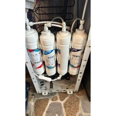 Combo 4 Lõi Lọc Nước RO Hàn Quốc - Gồm Lõi Sediment, Pre Carbon, Màng RO, Lõi Post Carbon - Phụ Kiện Máy Lọc Nước Hot