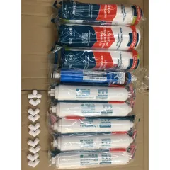Bộ 9 Lõi Lọc Nước Sunhouse 123456789 Chính Hãng - Thay Thế Cho Máy Lọc Nước RO Gia Đình, Đảm Bảo Nước Sạch An Toàn