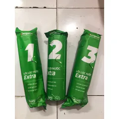 Bộ 3 Lõi Lọc 123 KANGAROO EXtra Chính Hãng - Lõi Lọc RO, Loại Bỏ Tạp Chất, Bảo Vệ Nguồn Nước Sạch, Thời Gian Sử Dụng 9 Tháng