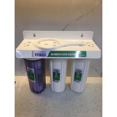 Bộ 3 Cốc Lọc Thô Titako 10inch - Lọc Nước Sinh Hoạt, Chặn Cặn Bùn Đất, Rỉ Sét, Dụng Cụ Gia Đình Tiện Ích