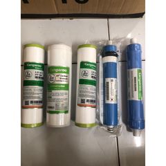 Bộ 5 Lõi Lọc Nước Chính Hãng 12345 KANGAROO - Lọc Sạch Vi Khuẩn, Chất Lượng Cao, Thay Thế Dễ Dàng
