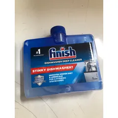 Dung dịch vệ sinh máy rửa bát Finish 250ml - Chất tẩy rửa chuyên dụng cho Bosch, Electrolux, bảo vệ hiệu suất máy rửa chén