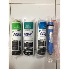 Bộ 4 Lõi Lọc Aqua 1234 Chính Hãng - Thay Thế Lõi Cho Máy Lọc RO, Nước Sạch Tinh Khiết, An Toàn Cho Gia Đình