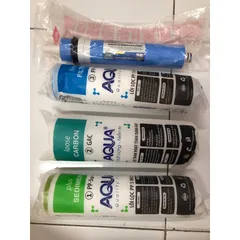 Bộ 4 Lõi Lọc Aqua 1234 Chính Hãng - Thay Thế Lõi Cho Máy Lọc RO, Nước Sạch Tinh Khiết, An Toàn Cho Gia Đình
