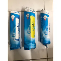 Bộ 3 Lõi Lọc Nước KAROFI 1 2 3 Chính Hãng - Giải Quyết Nước Nhiễm Đá Vôi Hiệu Quả, Bảo Vệ Màng RO