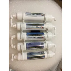 Bộ 5 Lõi Lọc Nước Jenpec 56789 Chính Hãng - Post Carbon, Ceramic, Alkaline, Maifan, Nano Silver - Sạch Khỏe An Toàn