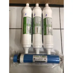 Bộ Lõi Lọc 1234 KANGAROO Chính Hãng - Combo 4 Đầu Lọc Nước cho Máy Kangaroo Hydrogen - Đảm Bảo Nước Sạch, An Toàn