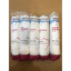 Bộ 5 Lõi Lọc Chức Năng MUTOSI 56789 - T33-GAC, MINERAL, FAR-INFRARED, NANO SILVER, ALKALINE HYDROGEN - Hàng Chính Hãng Cao Cấp