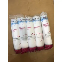 Bộ 5 Lõi Lọc Chức Năng MUTOSI 56789 - T33-GAC, MINERAL, FAR-INFRARED, NANO SILVER, ALKALINE HYDROGEN - Hàng Chính Hãng Cao Cấp