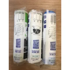 Bộ 3 Lõi Lọc Nước AQUA 123 Chính Hãng - Lọc Thô Tạp Chất, Bùn Đất, Rong Rêu, Gỉ Sét, 1 Micron và 5 Micron