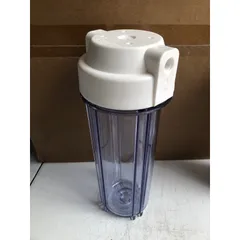 Cốc Lọc 10inch 2 Gioăng - Chất Liệu Nhựa Nguyên Sinh Cao Cấp, Thay Thế Máy Lọc Nước RO, Nano