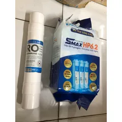Bộ Sản Phẩm Lọc Nước Karofi - Màng Lọc RO Hàn Quốc 100 GPD + Cụm Lõi Smax HP 6.2 - Hiệu Suất Cao, Chính Hãng