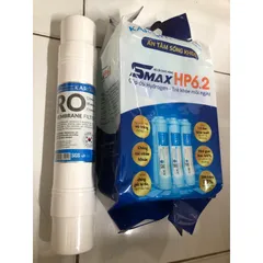 Bộ Sản Phẩm Lọc Nước Karofi - Màng Lọc RO Hàn Quốc 100 GPD + Cụm Lõi Smax HP 6.2 - Hiệu Suất Cao, Chính Hãng