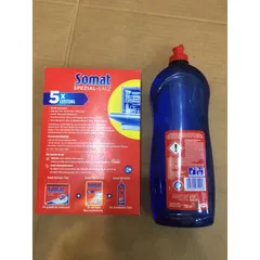 [Combo] 2 Sản Phẩm SOMAT [Muối 1.2KG + Nước Bóng 750ML] - HÀNG CHÍNH HÃNG