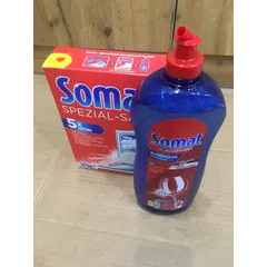 [Combo] 2 Sản Phẩm SOMAT [Muối 1.2KG + Nước Bóng 750ML] - HÀNG CHÍNH HÃNG