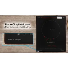 Bếp từ đơn Pramie PRMY-1108 - Nhập Khẩu nguyên chiếc Malaysia - Lắp đặt âm hoặc để nổi - BH 2 năm chính hãng