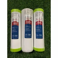 Bộ 3 Lõi Lọc Nước SUNHOUSE 123 Chính Hãng - Lõi PP 5 Micron, G.A.C Than Hoạt Tính, PP 1 Micron - Lọc Bùn, Rỉ Sét, Tạp Chất Hiệu Quả