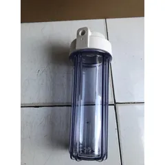 Cốc Lọc Trong 10 Inch - Thay Thế Cho Máy Lọc Nước RO, Nano - 2 Gioăng Chống Rò Rỉ, Kiểm Tra Độ Sạch Bẩn