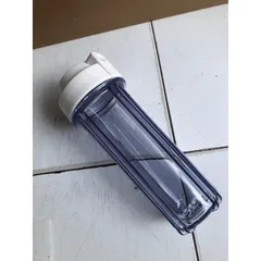 Cốc Lọc Trong 10 Inch - Thay Thế Cho Máy Lọc Nước RO, Nano - 2 Gioăng Chống Rò Rỉ, Kiểm Tra Độ Sạch Bẩn