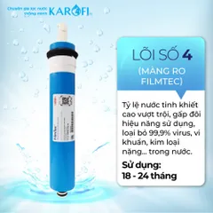 Lõi Lọc Nước KAROFI Số 4 RO DUPONT Made in USA - Hàng Chính Hãng Dùng Cho Máy Lọc Nước Karofi, Kangaroo, Mutosi