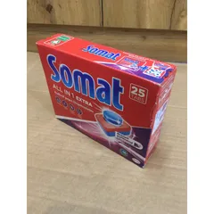 Viên rửa chén SOMAT Hộp 26 Viên ALL IN1 Extra - Chuyên dùng cho các máy rửa