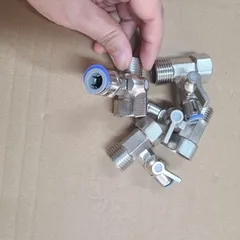 Khóa Cấp Nước Đúc Siêu Bền cho Máy Lọc Nước RO/NANO - Van Khóa Tiện Ích, Dùng Cho Máy Nước Nóng Lạnh
