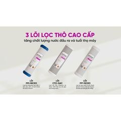 Bộ 3 Lõi Lọc MUTOSI Chính Hãng - Thay Thế Cho Máy Lọc Nước MP-290SK, MP-S99, MP-U66 - Lọc Sạch Tạp Chất, Bảo Vệ Sức Khỏe