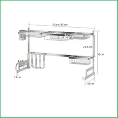 Kệ chén bát inox 304 thông minh cao cấp