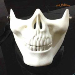 Mặt Nạ Đầu Lâu Hóa Trang Cá Tính - Phụ Kiện Halloween Độc Đáo Dành Cho Tiệc Tùng và Biểu Diễn Nghệ Thuật