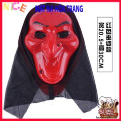 Mặt Nạ Scream Đen Halloween - Phụ Kiện Thời Trang Kinh Dị Độc Đáo Cho Tiệc Hóa Trang, Cosplay và Dịp Lễ Ma Quái