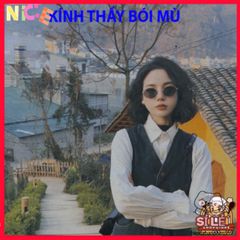 Kính Mát Dáng Tròn Ulzzang Hàn Quốc - Phụ Kiện Thời Trang Xu Hướng Mới Cho Mùa Hè, Tôn Lên Phong Cách Áo Dài Tết