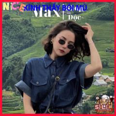 Kính Mát Dáng Tròn Ulzzang Hàn Quốc - Phụ Kiện Thời Trang Xu Hướng Mới Cho Mùa Hè, Tôn Lên Phong Cách Áo Dài Tết