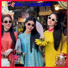 Kính Mát Dáng Tròn Ulzzang Hàn Quốc - Phụ Kiện Thời Trang Xu Hướng Mới Cho Mùa Hè, Tôn Lên Phong Cách Áo Dài Tết