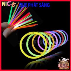 Bộ 100 Que Phát Sáng Dạ Quang Neon Nhiều Màu - Phụ Kiện Tiệc Đêm Vòng Tay Sáng Tạo Cho Sự Kiện Vui Chơi