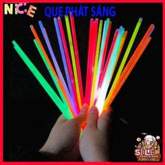 Bộ 100 Que Phát Sáng Dạ Quang Neon Nhiều Màu - Phụ Kiện Tiệc Đêm Vòng Tay Sáng Tạo Cho Sự Kiện Vui Chơi