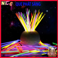 Bộ 100 Que Phát Sáng Dạ Quang Neon Nhiều Màu - Phụ Kiện Tiệc Đêm Vòng Tay Sáng Tạo Cho Sự Kiện Vui Chơi