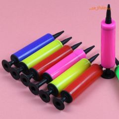 Bơm Bong Bóng Cầm Tay - Phụ Kiện Trang Trí Tiệc và Sự Kiện - Tiết Kiệm Thời Gian, Đa Dạng Màu Sắc