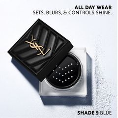 Phấn Phủ Bột YSL All Hours Hyper Blur Màu 05 Pastel Blue - Trang Điểm Cao Cấp Kiểm Soát Dầu, Mịn Màng, Chính Hãng