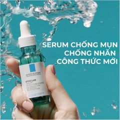 Serum La Roche Posay Effaclar Ultra Concentre 30ml - Serum Tái Tạo Da và Giảm Mụn, Dưỡng Ẩm, Phục Hồi Da Nhờn hiệu quả