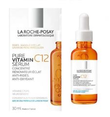 Tinh Chất La Roche-Posay Pure Vitamin C12 Serum 30ml - Serum Chống Lão Hóa, Làm Sáng Da, Giảm Nếp Nhăn, Chính Hãng Pháp
