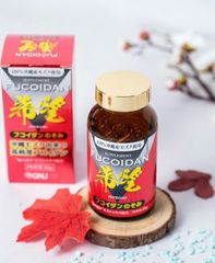 Viên Nghệ Fucoidan Nozomi Nhật Bản - Hỗ Trợ U Bướu & Tăng Cường Miễn Dịch - 150 Viên Tảo Nâu Tự Nhiên Hữu Cơ