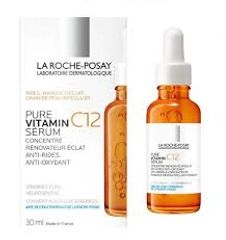 Tinh Chất La Roche Posay Pure Vitamin C12 Serum 30ml - Chống Lão Hóa, Làm Sáng Da, Giảm Nếp Nhăn Chính Hãng từ Pháp