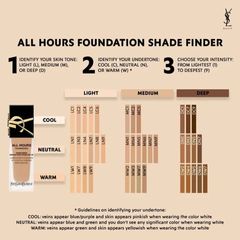 Kem Nền Yves Saint Laurent YSL All Hours LC2 - Luminous Matte Tự Nhiên, Che Khuyết Điểm Tuyệt Hảo, Chính Hãng