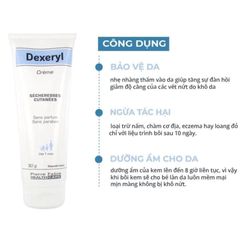 Kem Nẻ Dexeryl Crème 250g - Dưỡng Ẩm, Chống Nứt Nẻ cho Trẻ Sơ Sinh và Người Lớn, Kem Dưỡng Da Pháp Chính Hãng