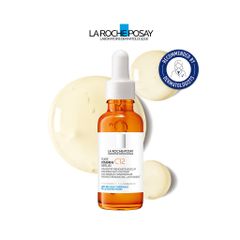 Tinh Chất La Roche Posay Pure Vitamin C12 Serum 30ml – Serum Làm Sáng Da và Giảm Nếp Nhăn Chính Hãng, Tinh Khiết Vitamin C