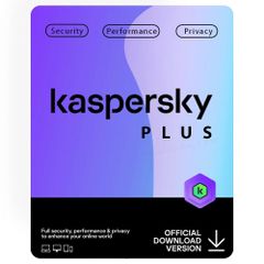 Bản quyền Kaspersky Plus 1 Năm - Chống Virus, Bảo Mật Mạng, VPN Toàn Cầu - An Toàn Cho Thiết Bị Windows, macOS, Android