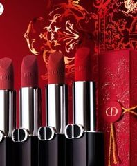 Set Son Dior Rouge Dior Limited Edition Tết Nguyên Đán 2026 - Bao Lì Xì và Túi Giấy Sang Trọng, Màu Đỏ Quyến Rũ Dior 999