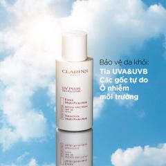 Kem Chống Nắng Clarins UV Plus Ecran Multi-Protection SPF50/PA++++ 50ml - Bảo vệ da toàn diện, dưỡng ẩm, chiết xuất thiên nhiên, phù hợp mọi loại da.